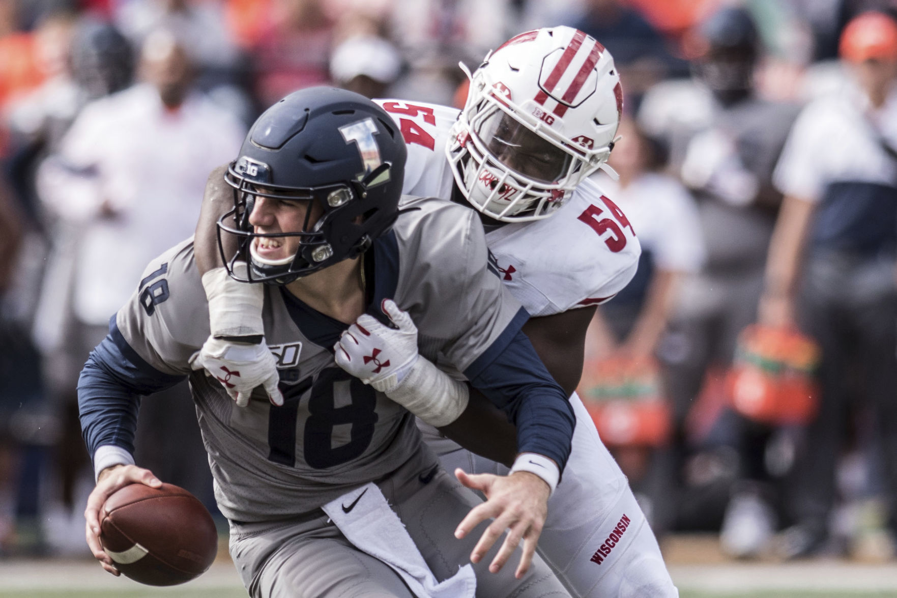 Fighting Illini 24, Badgers 23